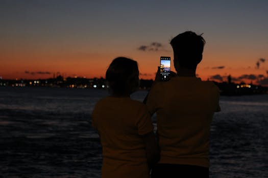 couple sharing a moment together
